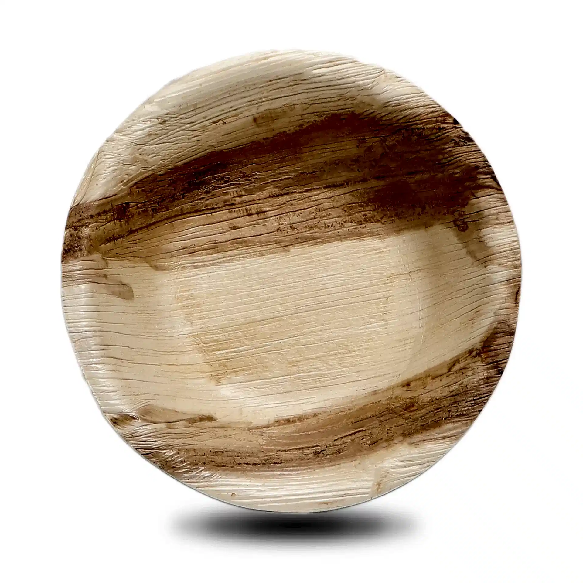 5" / 12.7 cm Round Palm Leaf Bowls - Eco Leaf Products