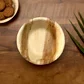5" / 12.7 cm Round Palm Leaf Bowls - Eco Leaf Products