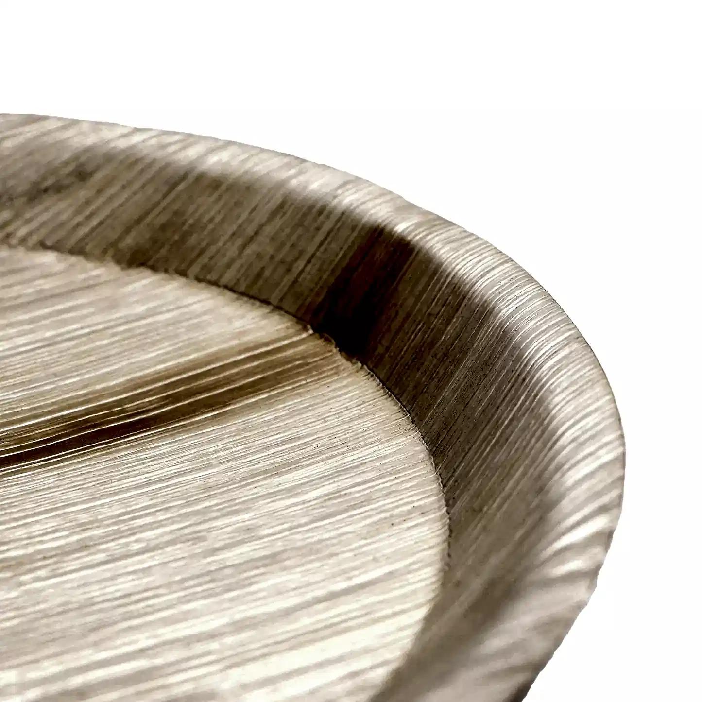 10" / 25 cm Round Disposable Palm Leaf Plates - Eco Leaf Products