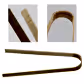 Bamboo Disposable Serving Tongs x 100 - Natural Wooden Compostable & Biodegradable - Eco Leaf Products
