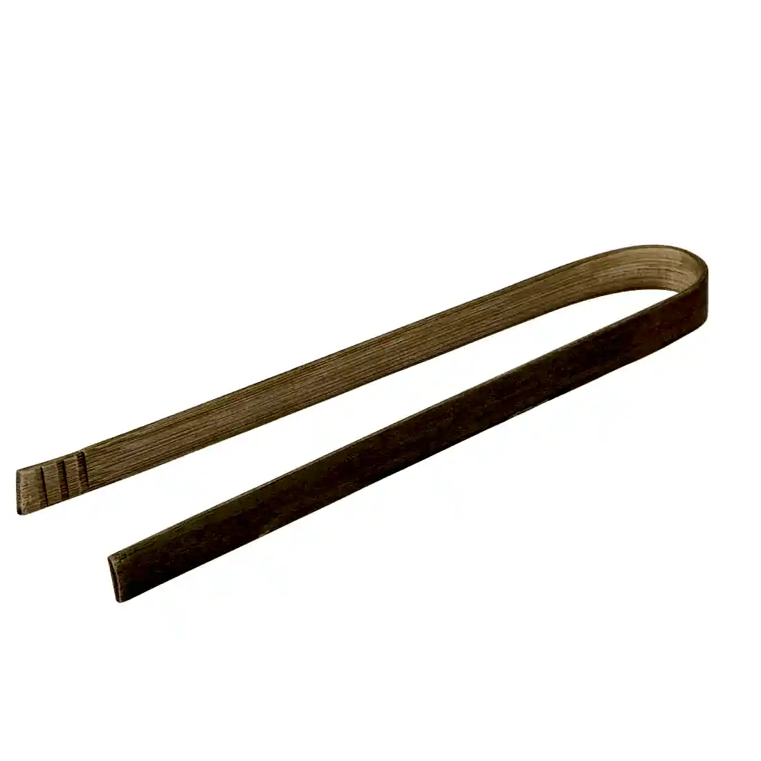 Bamboo Disposable Serving Tongs x 100 - Natural Wooden Compostable & Biodegradable - Eco Leaf Products