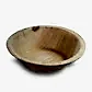 5" / 12.7 cm Round Compostable Palm Leaf Bowls - Eco Leaf Products