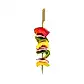Bamboo Skewers (100 pack) 12cm Gun Shape Teppo Paddle Gushi Party Skewers - Eco Leaf Products